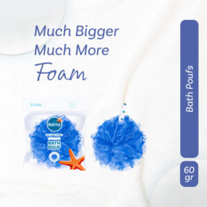Bath Pouf – Blue – XLarge