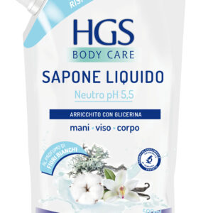 HGS LIQUID SOAP REFILL Fiori Bianchi 500ML