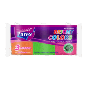 BRIGHT COLORS NAIL SAVER  SPONGE 3 PCS