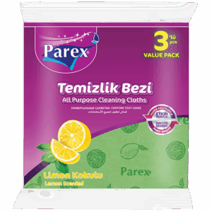 LEMON SCENTED CLEANING CLOTH 3 PCS